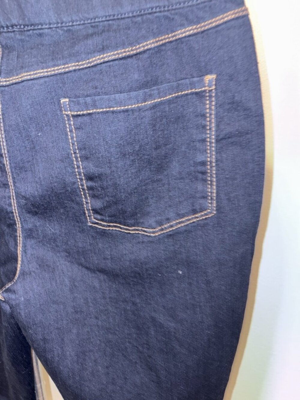 Faded Glory Jean Jeggings Womens Size 16 36X28 Stretch Blue - Picture 8 of 9